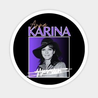 Anna karina///original retro Magnet